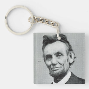 Porte-clés Portrait d'Abe Lincoln 1