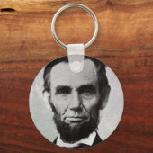 Porte-clés Portrait d'Abe Lincoln 2 (Recto)