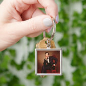 Porte-clés Portrait d'Abraham Lincoln (main)