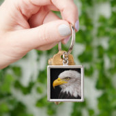 Porte-clés Portrait d'aigle (main)