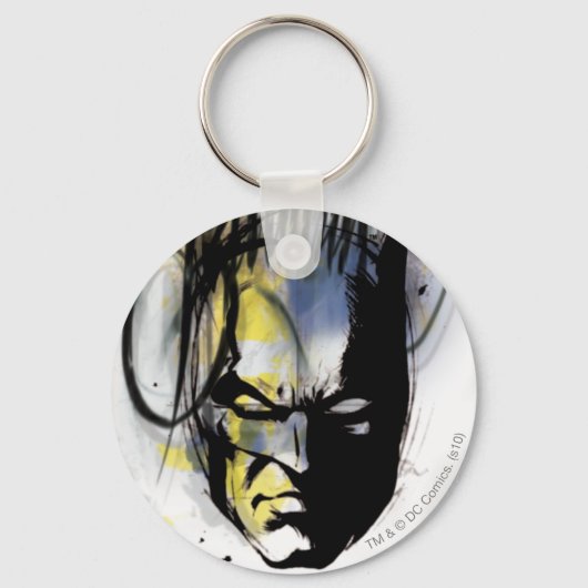 Porte-clés Portrait de Batman Airbrush (Recto)