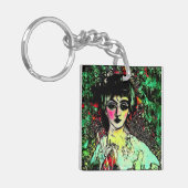 Porte-clés Portrait de Beauté Gothique (Devant gauche)