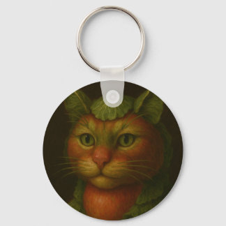 Porte-clés Portrait de chat Renaissance
