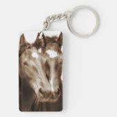 Porte-clés Portrait de cheval III (Dos)