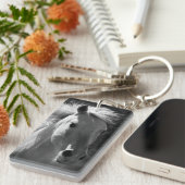 Porte-clés Portrait de cheval V (Devant droit)