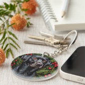 Porte-clés Portrait de chien mignon (Devant Droit)