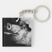 Porte-clés portrait de cochon (Dos)