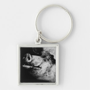 Porte-clés portrait de cochon