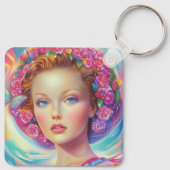 Porte-clés Portrait de couronne éthérée (Dos)