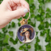 Porte-clés Portrait de Gabrielle de Polignac, comtesse frança (Main)