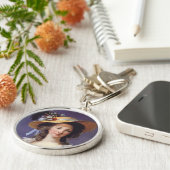 Porte-clés Portrait de Gabrielle de Polignac, comtesse frança (Côté)