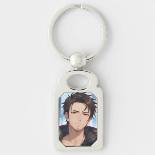 Porte-clés Portrait de Garçon Anime Urbain