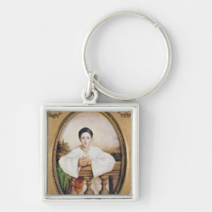 Porte-clés Portrait de Gaspard Deburau comme Pierrot, c.1815