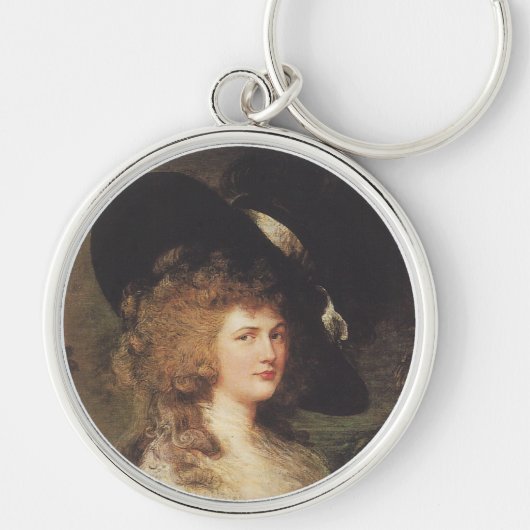 Porte-clés Portrait de Georgiana, Duchesse du Devonshire (Devant)