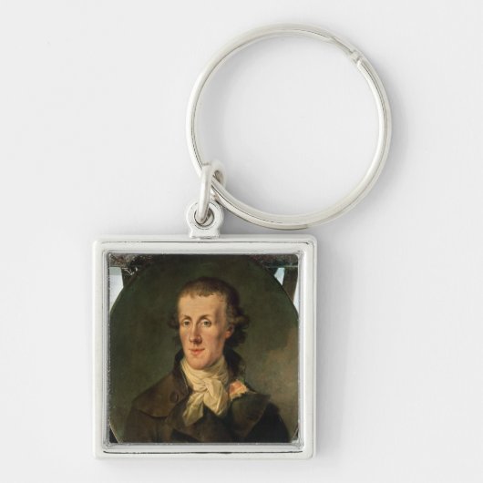 Porte-clés Portrait de Jacques Pierre Brissot (Devant)