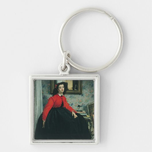 Porte-clés Portrait de James Tissot | de Mlle. L.L. 1864 (Devant)