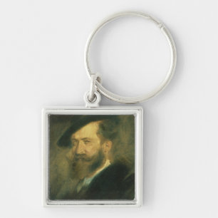 Porte-clés Portrait de l'artiste Wilhelm Busch , c.1878