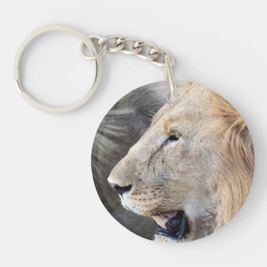 Porte-clés Portrait de Lion (Devant)