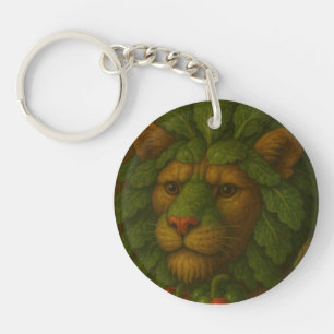 Porte-clés Portrait de Lion Renaissance