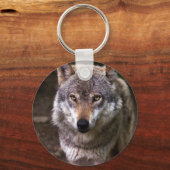 Porte-clés Portrait de loup (Recto)