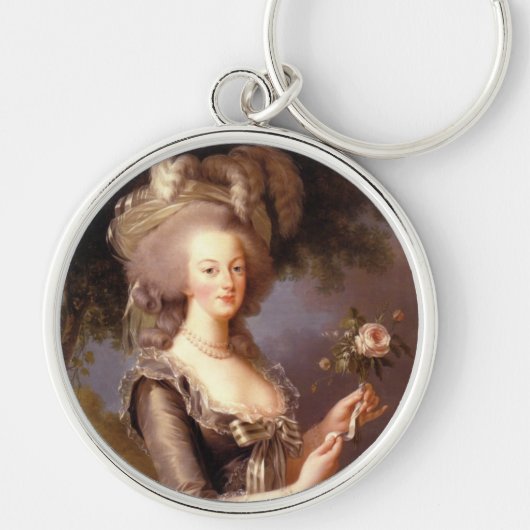 Porte-clés Portrait de Marie Antoinette, reine de France (Devant)