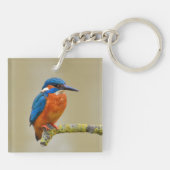 Porte-clés Portrait de martin-pêcheur (Dos)