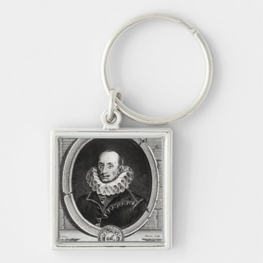 Porte-clés Portrait de médaillon de Pierre de Bourdeille (Devant)