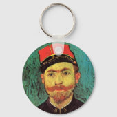 Porte-clés Portrait de Milliet, L'Amant de Vincent van Gogh (Verso)