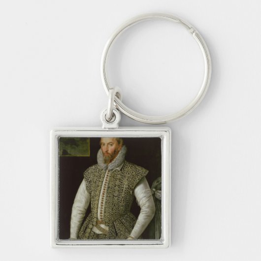 Porte-clés Portrait de monsieur Walter Raleigh, 1598 (Devant)