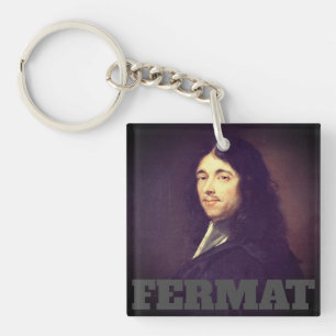 Porte-clés Portrait de Pierre de Fermat Porte - clé
