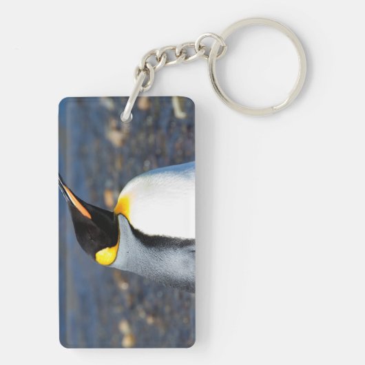Porte-clés Portrait de pingouin (Dos)