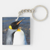 Porte-clés Portrait de pingouin (Dos)