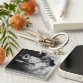 Porte-clés portrait de portier (Devant Droit)