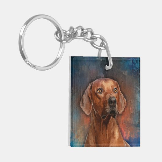Porte-clés Portrait de Rhodesian Ridgeback (Devant gauche)