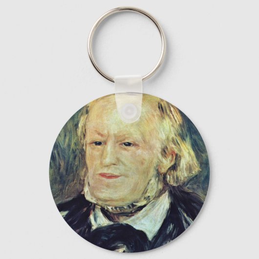 Porte-clés Portrait De Richard Wagner Par Pierre-Auguste (Recto)