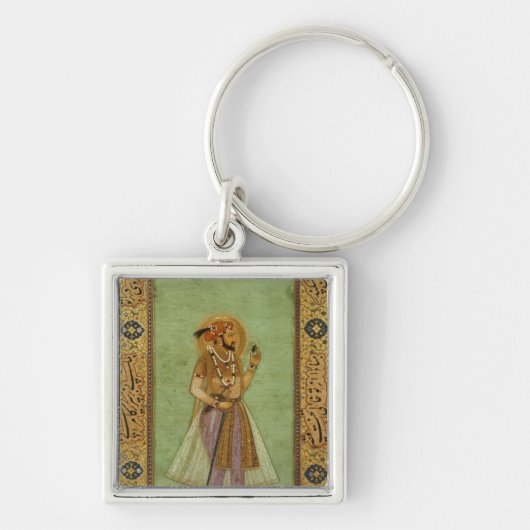Porte-clés Portrait de Shah Jahan, 1631, Mughal (Devant)