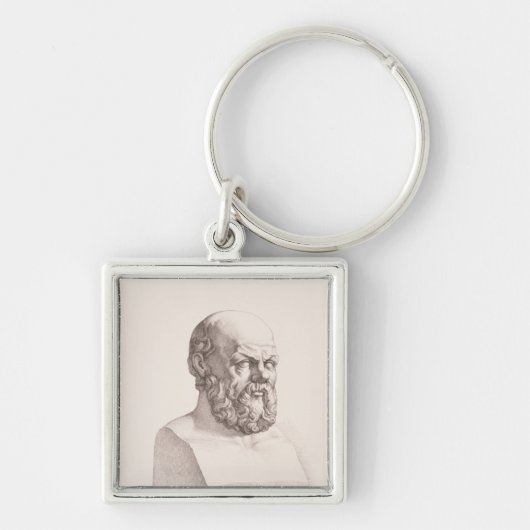 Porte-clés Portrait de Socrates (Devant)