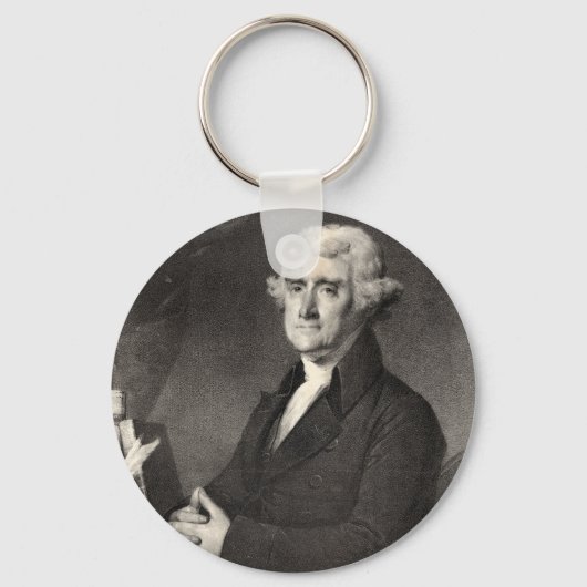 Porte-clés Portrait de Thomas Jefferson (Recto)
