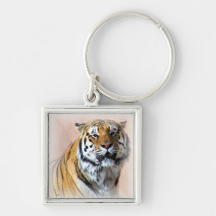 Porte-clés Portrait de tigre