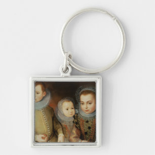 Porte-clés Portrait de trois enfants de Tudor