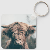 Porte-clés Portrait de vache des Highlands (Dos)