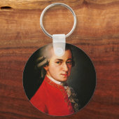 Porte-clés Portrait de Wolfgang Amadeus Mozart (Recto)