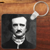Porte-clés portrait d'Edgar Allan Poe (Verso)