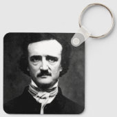 Porte-clés portrait d'Edgar Allan Poe (Dos)