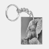 Porte-clés Portrait d'éléphant (Devant gauche)