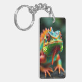 Porte-clés Portrait d'iguane (Devant gauche)