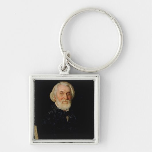 Porte-clés Portrait d'Ivan S. Turgenev, 1879 (Devant)