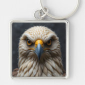 Porte-clés Portrait d'oiseaux feuillés (Devant)