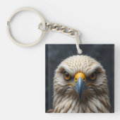 Porte-clés Portrait d'oiseaux feuillés (Devant)