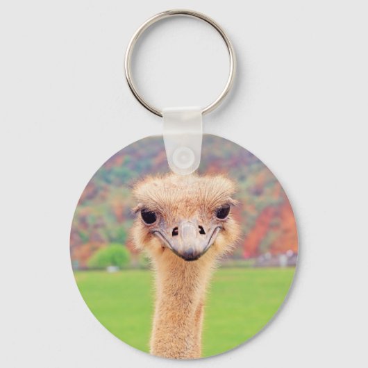 Porte-clés Portrait d'Ostrich (Recto)